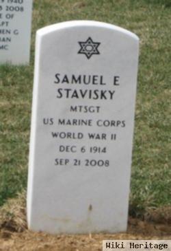 Sgt Samuel E Stavisky