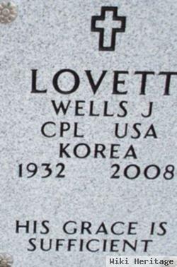 Wells J Lovett