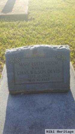 Mary Edith Odom Devis