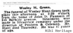 Wesley Hunt Green