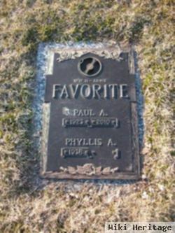 Paul A. Favorite