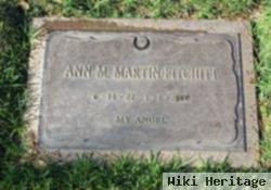 Ann M Martin Fitchitt