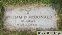 William Dwight Mcdonald