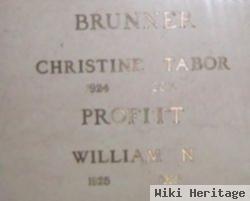 Christine Tabor Brunner