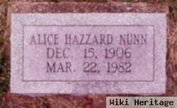 Alice Hazzard Nunn