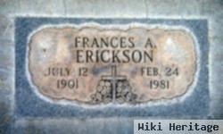 Frances A. Erickson