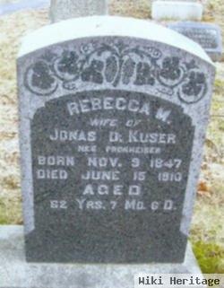 Rebecca Moyer Fronheiser Kuser