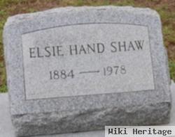 Elsie Hand Shaw