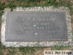 Joe D Robinson