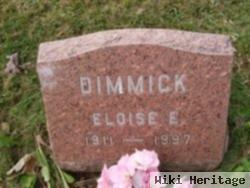 Eloise E Dimmick