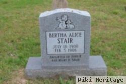 Bertha Alice Stair