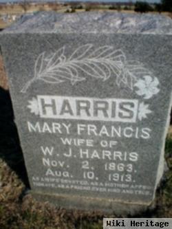 Mary Francis Hibbit Harris