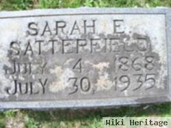 Sarah E. Satterfield