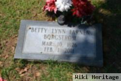 Betty Lynne Farnen Borgstrom