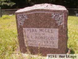 Vera Minnie Lee Mcgee Robison