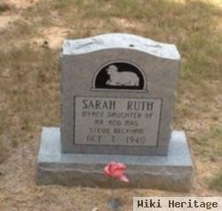 Sarah Ruth Beckham