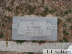 Ora H Mcmurry