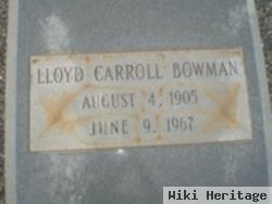 Lloyd Carroll Bowman