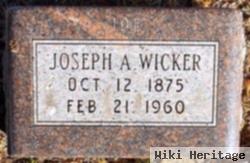 Joseph A. "joe" Wicker