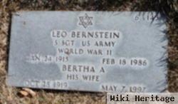 Bertha A Bernstein