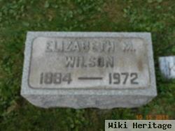 Elizabeth M. "bess" Wilson