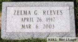 Zelma G Reeves