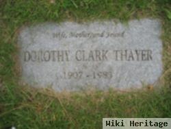 Dorothy Marguerite Clark Thayer