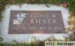 Eloise M Rieker