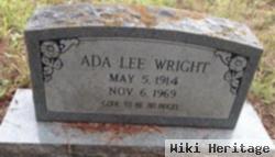 Ada Lee Wright