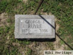 George Edward Ruyle