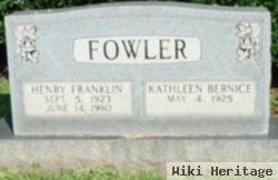 Henry Franklin Fowler