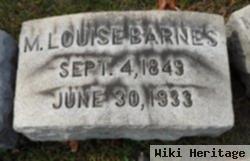 M Louise Barnes