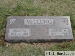 Rosetta Edmunds Mcclung