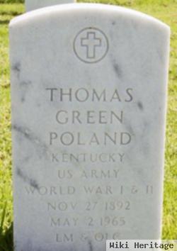 Thomas Green Poland