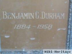 Benjamin G. Durham