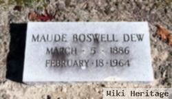 Maude Boswell Dew