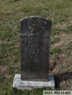 Martha Jane Holder Nichols