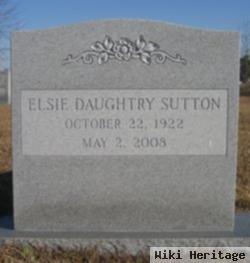 Elsie May Daughtry Sutton