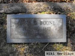 Anna G Boone