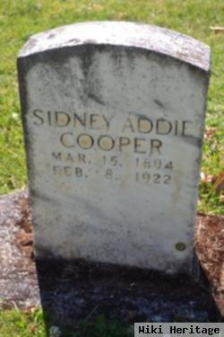 Sidney Addie Cooper