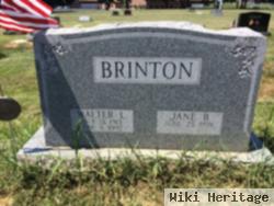 Walter L Brinton