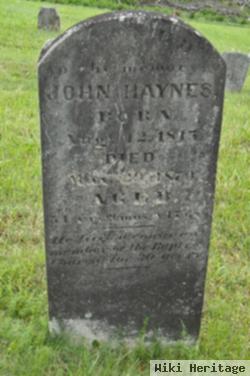 John Haynes