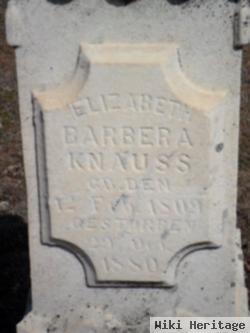 Elizabeth Barbera Knauss