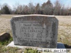 Sarah Louise "sallie" Harris Lawrence