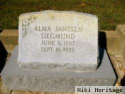 Alma Janssen Siegmund