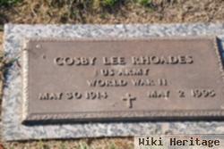 Cosby Lee Rhoades