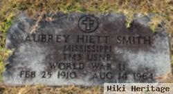 Aubrey Heitt "buster" Smith