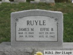 James Marion Ruyle, Jr