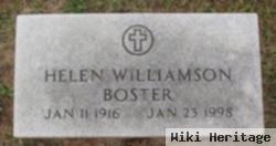 Helen A Williamson Boster