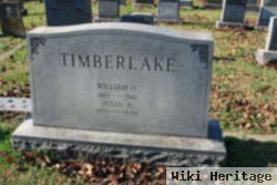 William H Timberlake